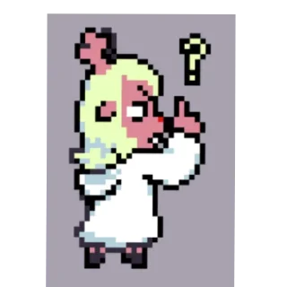 🔳 emoji 🦌Noelle🦌 deltarune @Themki_robot Telegram sticker 18 of 26