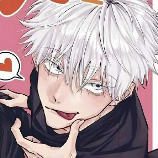 😅 emoji Годжо × Итадори ➡️ @Ctikerubot Telegram sticker 8 of 75