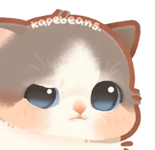 😕 emoji Котики / @Stick4GramProjects Telegram sticker 3 of 90