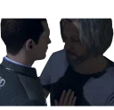 👬 emoji Connor|Detroit: Become Human Telegram sticker 15 of 27