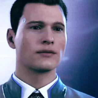🙂 emoji Detroit become human Telegram sticker 8 of 90