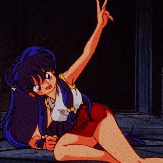 Sticker from Ranma 1/2 @pyrozochek