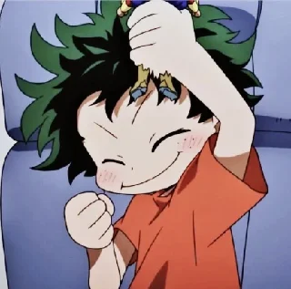 Sticker from Мини Герои ( @Izuku_Midoriya15_07 )