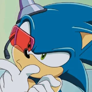 🤔 emoji SonicPac🌭 Telegram sticker 24 of 85