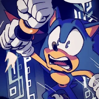 😨 emoji SonicPac🌭 Telegram sticker 12 of 85