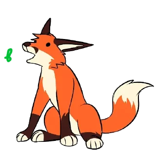 Sticker from Fox Alphabet