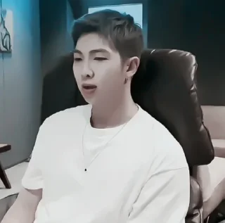 Sticker from kim namjoon #𝗅𝗂𝗏𝖾'𝖽𝖺𝗒 →@sanariex