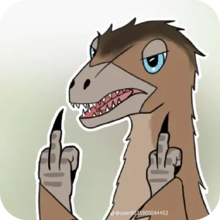 👄 emoji Dino Telegram sticker 13 of 120