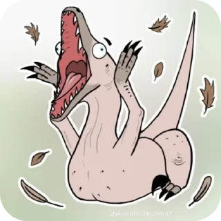 🐦 emoji Dino Telegram sticker 14 of 120