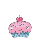 🧁 emoji Good morning @TVstickers Telegram sticker 23 of 25