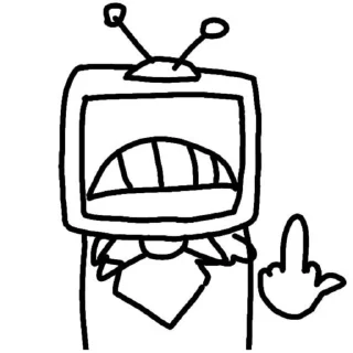 🌟 emoji :🎤Mike🎤: Telegram sticker 5 of 15