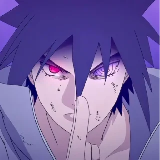 🌟 emoji Sasuke Uchiha Telegram sticker 17 of 49