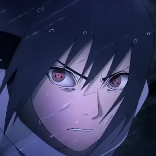 😠 emoji Sasuke Uchiha Telegram sticker 16 of 49