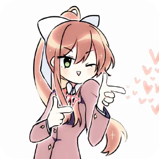 💋 emoji Моника @The_Great_Dragon Telegram sticker 8 of 43