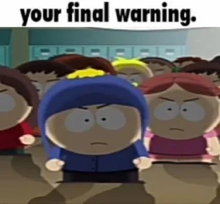 😡 emoji South Park Telegram sticker 20 of 120