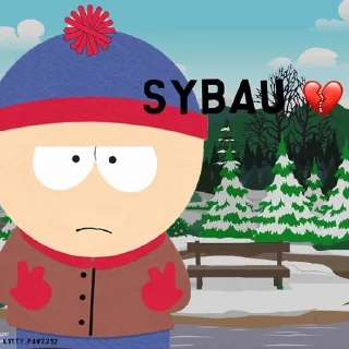 🖕 emoji South Park Telegram sticker 4 of 120