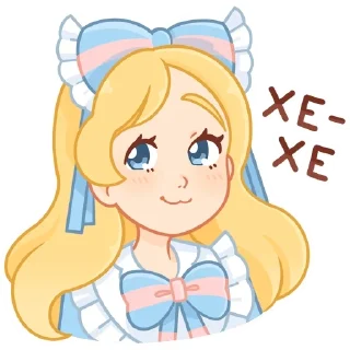 😁 emoji Долли☺️ Telegram sticker 12 of 47
