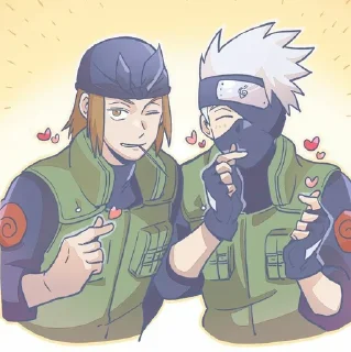 ❤ emoji те парни из наруто Telegram sticker 18 of 91