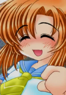 Sticker from higurashi