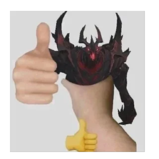 🫥 emoji ДОТА ДВА ЕБАТЬ СМЕШНО Telegram sticker 16 of 18