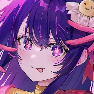 😉 emoji Hoshino Ai Telegram sticker 24 of 57