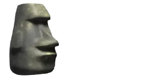 🗿 emoji Moai Telegram sticker 9 of 33