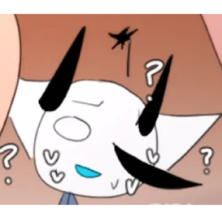❓ emoji Rru is such a cutie! Telegram sticker 24 of 78