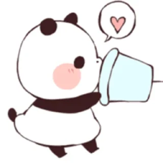 📱 emoji panda my friend Telegram sticker 5 of 46