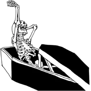 Sticker from Skeleton @stickersb2b