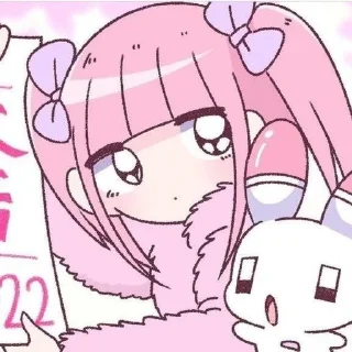 Sticker from Menhera chan @kiwiys