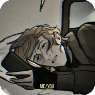 👍 emoji осколки вместе от шокочки Telegram sticker 10 of 64