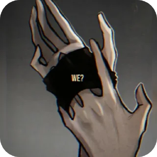 👍 emoji осколки вместе от шокочки Telegram sticker 11 of 64