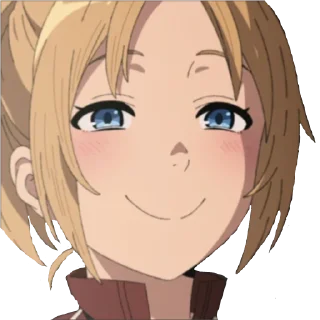 ☺️ emoji Реинкарнация безработного Telegram sticker 1 of 120