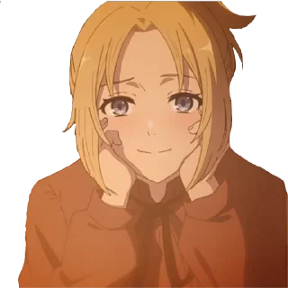 😊 emoji Реинкарнация безработного Telegram sticker 10 of 120