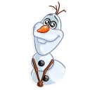 🥺 emoji Olaf Telegram sticker 17 of 30