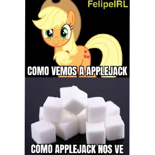 🖼 emoji Applejack /@lx_zyr Telegram sticker 19 of 76