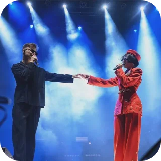 🎤 emoji Клавдія Петрівна від @dask42 Telegram sticker 13 of 80