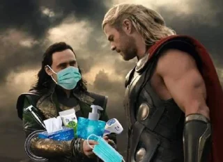 😷 emoji Avengers @freyina Telegram sticker 22 of 61