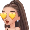 😍 emoji ARIMOJI Telegram sticker 15 of 57