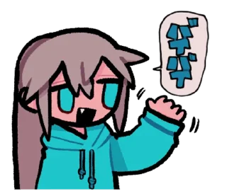 💭 emoji ichimaru @dangokimochi Telegram sticker 24 of 37