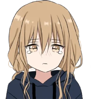 😢 emoji Hoodiegirl @Yato18K Telegram sticker 14 of 78