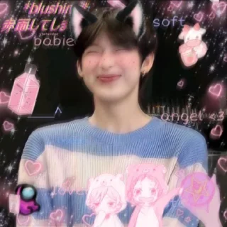 🥺 emoji амежка сону🎀 @YAEBLANJA @Stikery4bot Telegram sticker 5 of 34