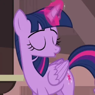 Sticker from mlp