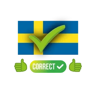 👍 emoji Sverige | by @boxman4ever Telegram sticker 14 of 53