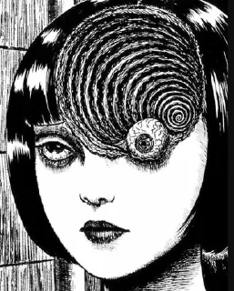 🌟 emoji ༉‧₊˚.Junji Ito Telegram sticker 15 of 15