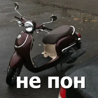 Sticker from М О П Е Д