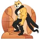 🏜 emoji Doge Telegram sticker 18 of 35