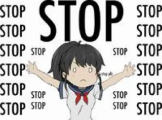 🌟 emoji Аяно Аиши Telegram sticker 8 of 13