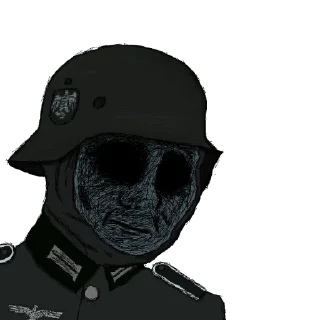 🫥 emoji Wojak Telegram sticker 9 of 21