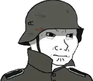🤕 emoji Wojak Telegram sticker 21 of 21